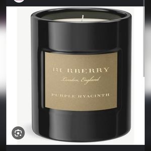 Burberry candle purple hyacinth